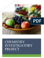 Investigatory Project of Chemistry