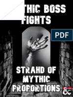 Mythic Boss Fights Strahd of Mythic Proportions