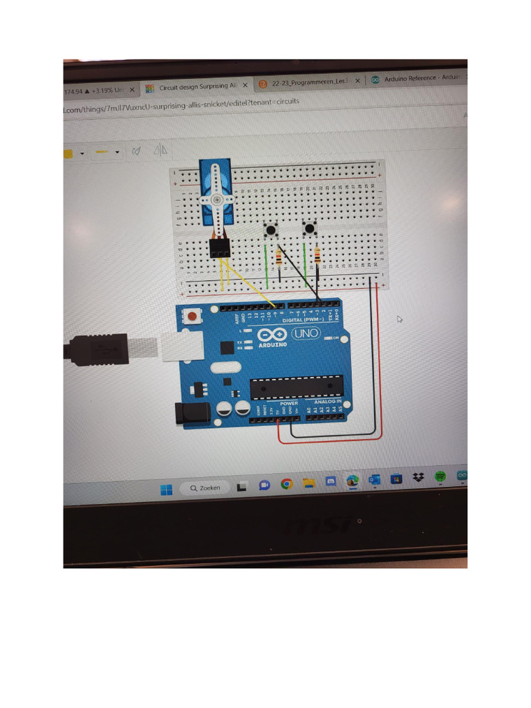 Arduino Les 3 | PDF
