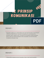 Prinsip Komunikasi