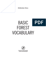 Basic Forest Vocabulary