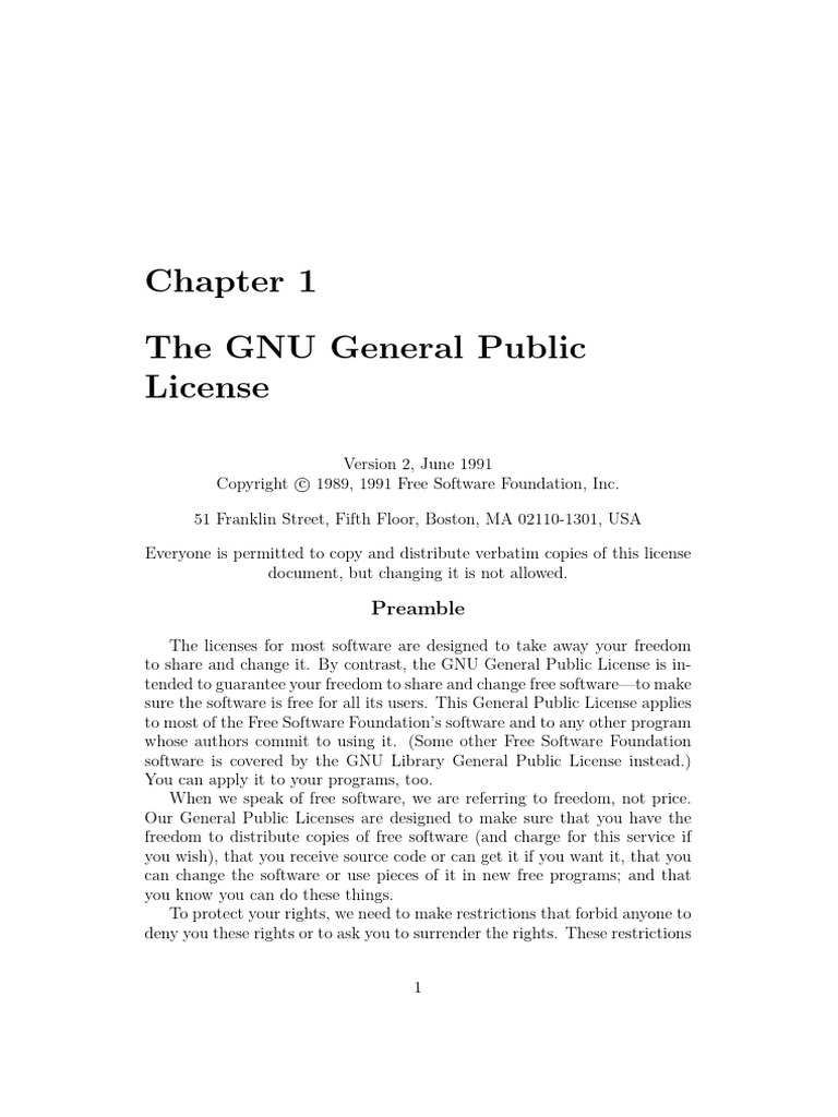 License pdf free software source code