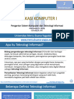 P02-APLIKOM1-Pengantar Sistem Komputer Dan Teknologi Informasi