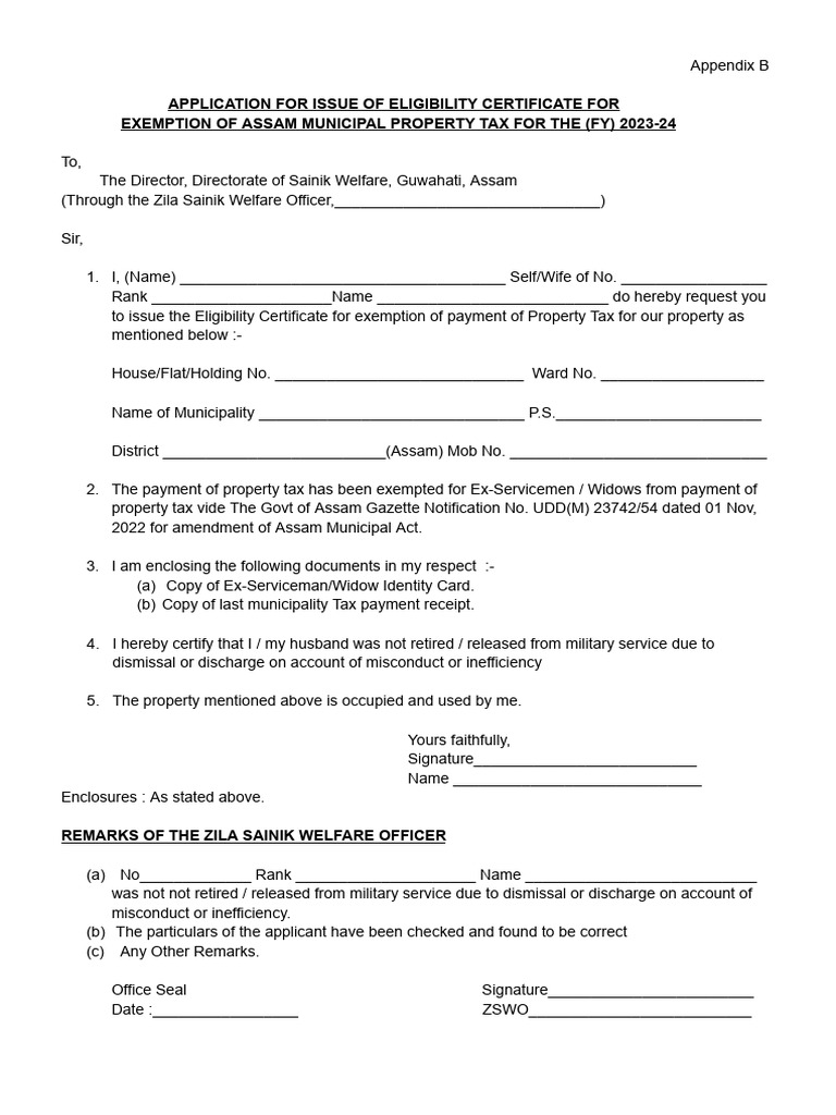 Eligibility certificate for exemption 01 pdf public finance payments