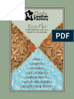 Eco Flo Leathercraft Dyeing Finishing Guide