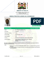 PPB 2024 Licence - Meds HQ Nairobi