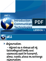 Introduction To Communication and Technologies