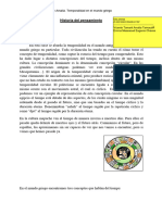 Lección 02. Historia Del Pensamiento - Temporalidad en El Mundo Griego - Aión, Chronos y Kairós