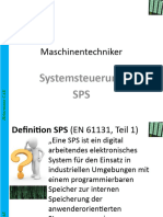 Maschinentechniker: Systemsteuerung SPS