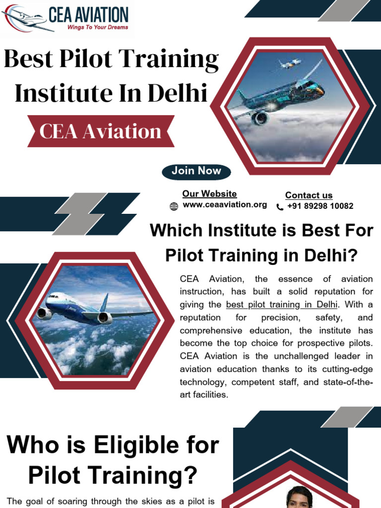 Best Pilot Training in Delhi | PDF | Aviation | Behavior Modification