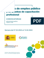 Boletin de Empleo Publico y Pruebas de Capacitación Profesional (Semana Del 07.02.2024 Al 13.02.2024)