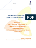 MOD 3. CONTRATACIÓN PÚBLICA LOCAL - PREPARACIÓN CONTRATO - J.M Pastor García