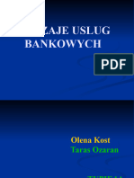 Rodzaje Usług Bankowych Реферат По Финансам - 051018