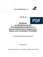 Formaldehyde VDLRL03-597