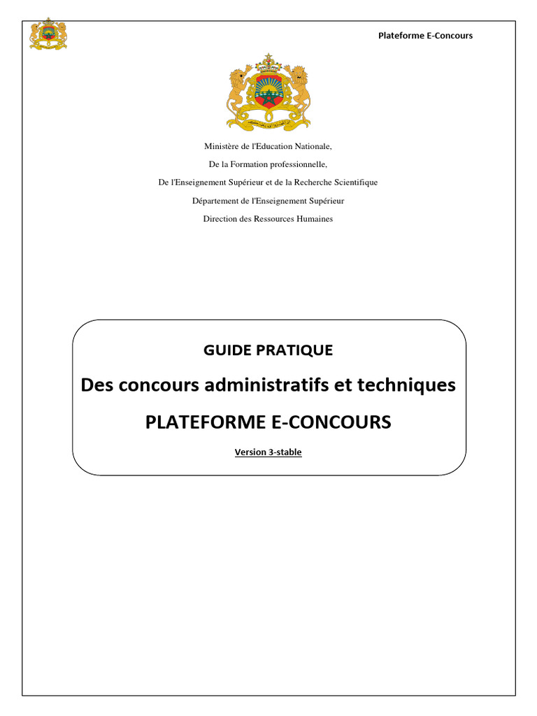 User Guide Candidat | PDF