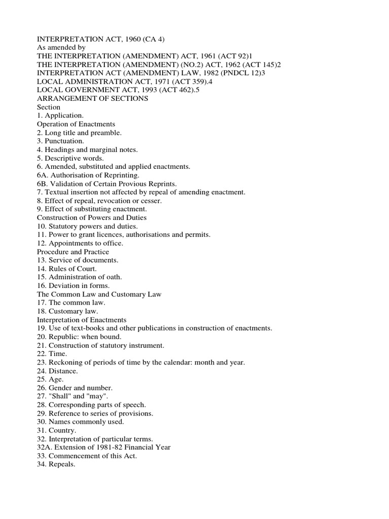 Interpretation act pdf common law consul representative 