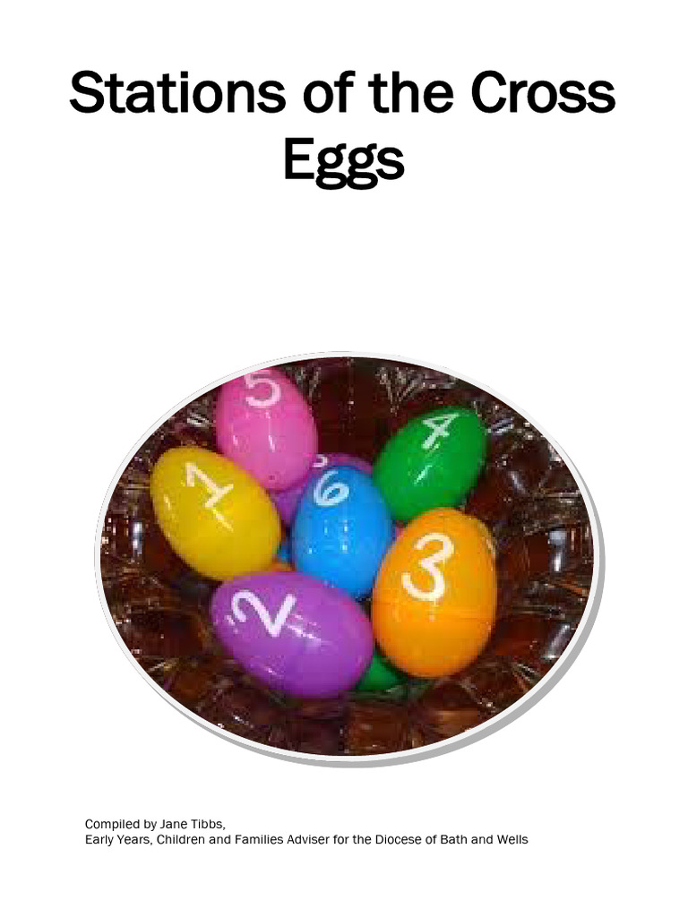 Stations of The Cross Eggs | PDF | Jesus | Pontius Pilate
