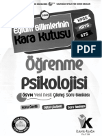 2022 - Karakutu Öğrenme Psikolojisi