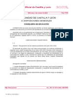 Corrección Errores Decreto 40-2022 (Currículo Bachillerato)