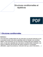 Chapitre 2 Les Structures Conditionnelles Et Répétitives