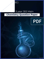 Last 5 Year JEE Main Chemistry Question Paper