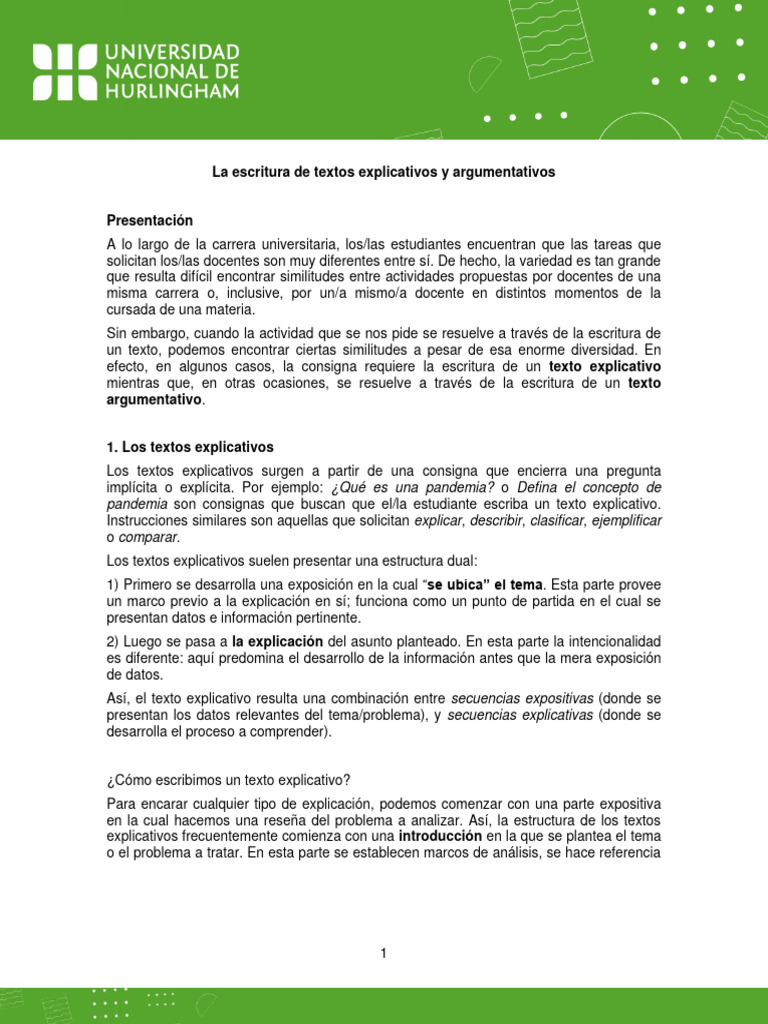 Los Textos Explicativos y Argumentativos | PDF | Autor | Teoría