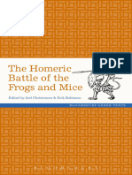 Joel P. Christensen, Erik Robinson - The Homeric Battle of The Frogs and Mice (Greek Texts) - Bloomsbury Academic (2018)