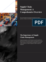 Supply Chain Management A Comprehensive Overview