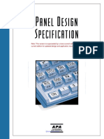2004 APA PDS Panel Design Specification