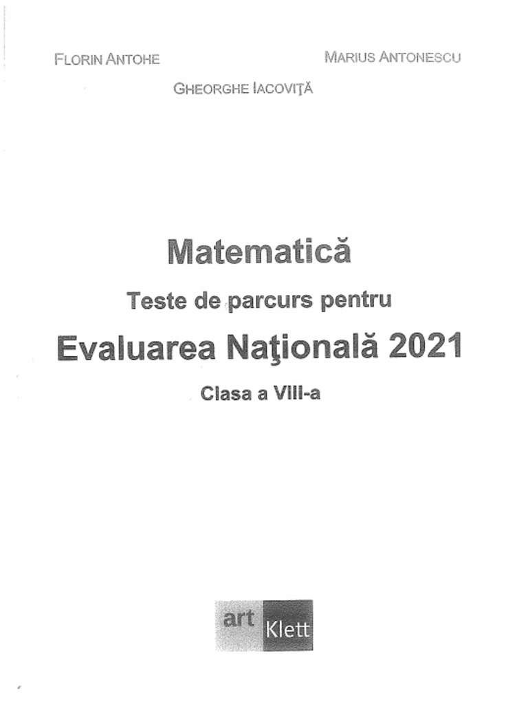 Teste Matematica 2021 | PDF