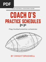 Coach D's Flag Football Playbook | PDF | Team Sports | National ...