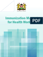 Immunization Manual For Health Workers - Updated