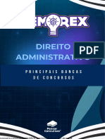 Memorex Direito Administrativo (Principais Bancas) - Rodada 01