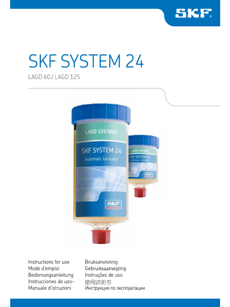 SKF System24instructions | PDF