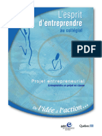 7 Projet Entrepreneurial