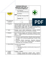 Sop Skrining Perilaku Merokok Pada Usia 10-18 Tahun