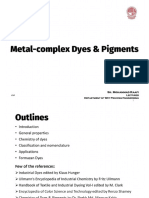 C. Metal-Complex Dyes & Pigments