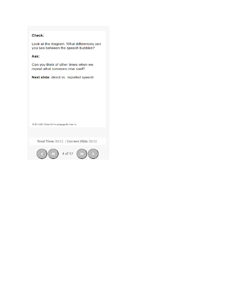 Reported Speech Intro Answers | PDF