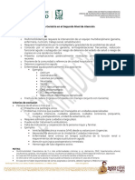 Criterios de Hospitalización A Geriatría en El Segundo Nivel de Atención IMSS