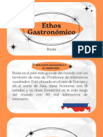 Ethos Gastronómico Rusia