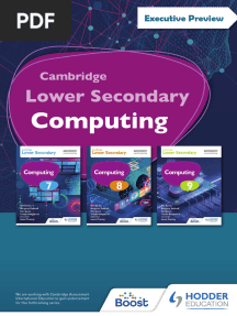Cambridge Lower Secondary Computing Exec Preview Mini UK (No Request)