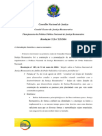 FINAL Planejamento Da Política Nacional de Justiça Restaurativa Resumido