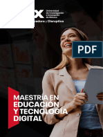 UIIX-Brochure Maestria en Educacion y Tecnologia Digital Online 12meses