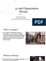 Chapter 3 Strategy and Org
