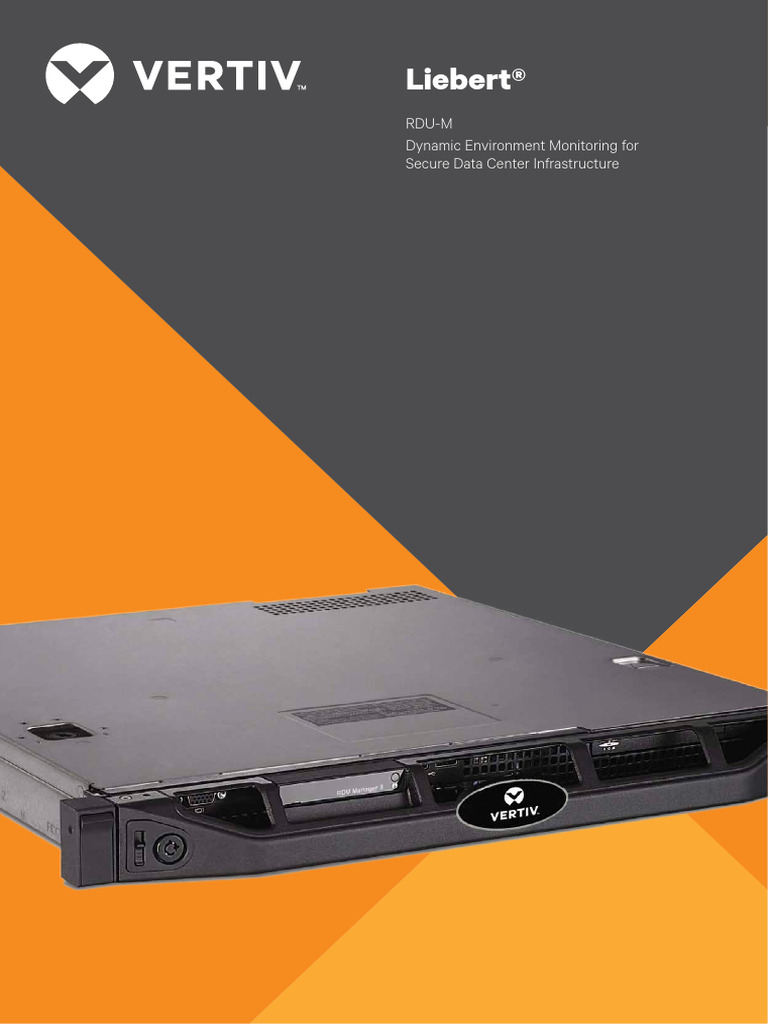 Liebert Rdu M Brochure | PDF | Data Center | Computer Network
