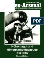 Waffen-Arsenal SonderBand 73 - Hohenjagd Und Hohenkampfflugzeuge Bis 1945
