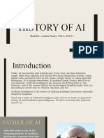 History of AI
