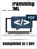 Programming in HTML Completed in 1 DAY - AYOUB LRN