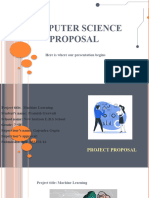 Computer Science Proposal (Pramish)