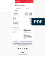 Contoh Pemesanan Gofood